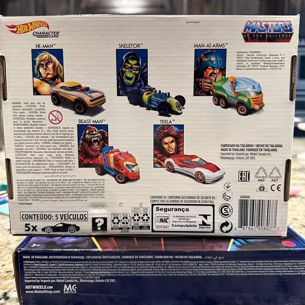 Masters of the Universe hot wheels 5 pack highly sought-after. Collect